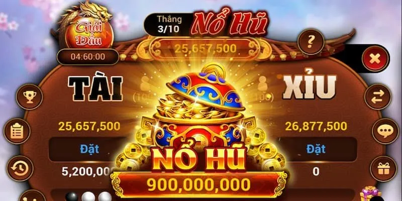 tính năng nổ hũ trong game tài xỉu