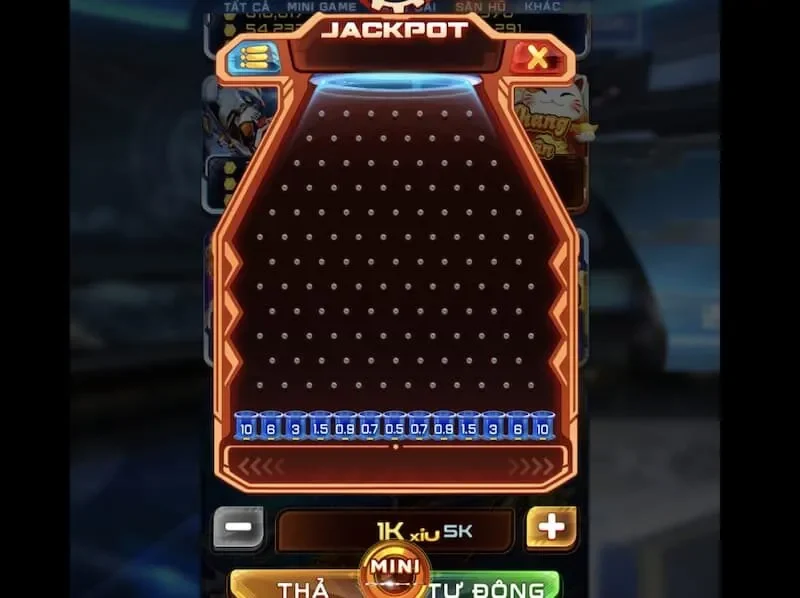 Mini game Plinko Win79