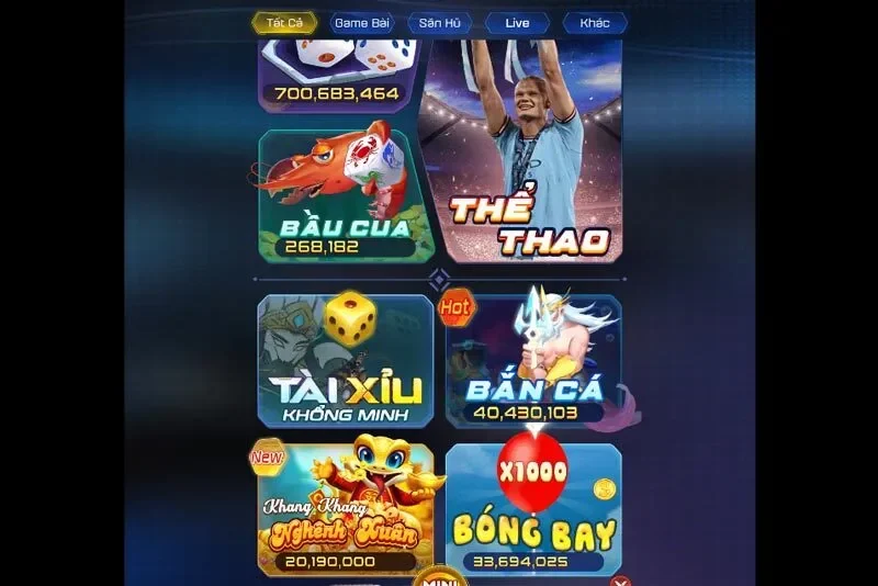 Win79 có nhiều game hay đa dạng thể loại